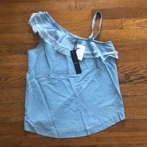 NWT Chambray Top